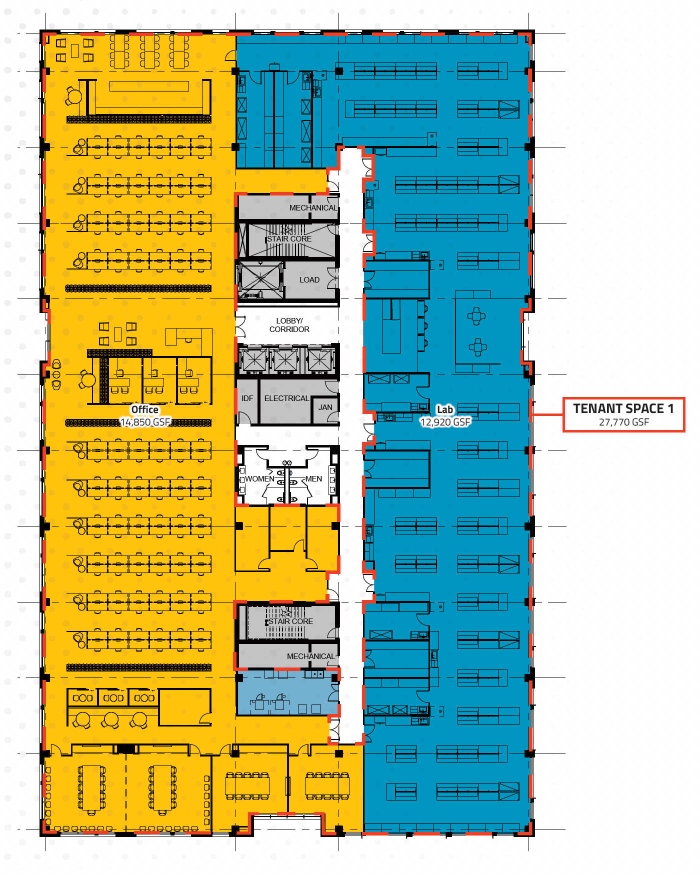 Floors 3-6